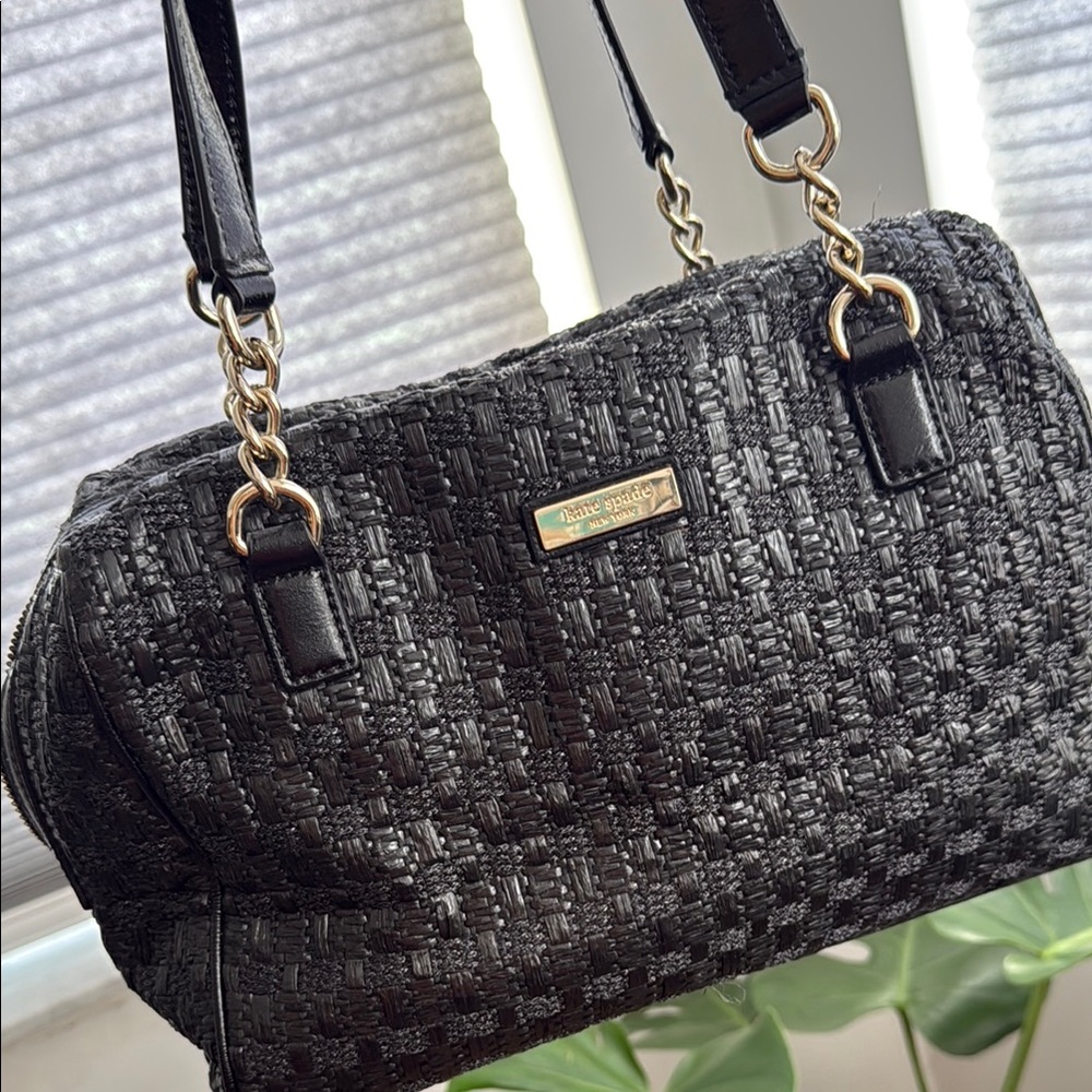 Kate Spade Black Woven Women's Bag